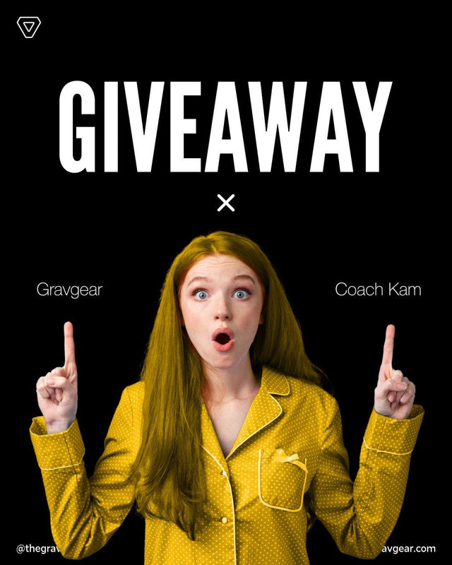 Giveaway: Gravgear x Coach Kam 🏋️ - Gravgear