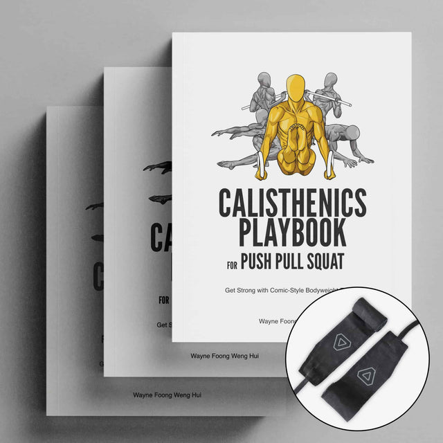 3 Pack Set - Calisthenics Playbook for Push Pull Squat (Paperback)