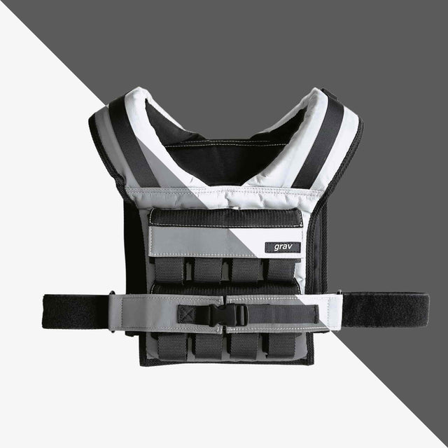 Grav Weight Vest Reflective Grey by Gravgear