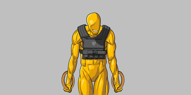 yellow dude in weight vest gravgear