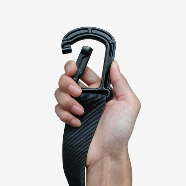 grav gymnastic rings carabiners quick adjust and release system