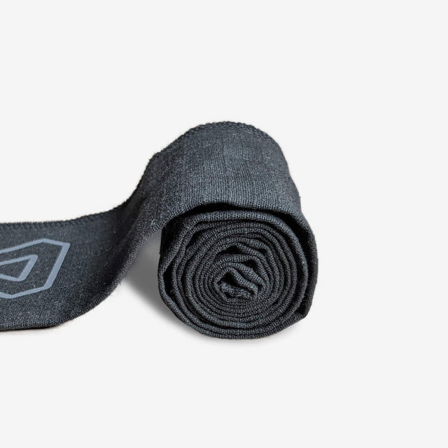 Grav Wrist Wraps by Gravgear rolling up