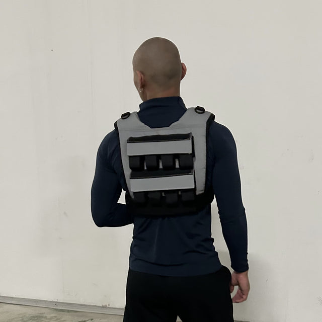 Grav Weight Vest Reflective Grey by Gravgear